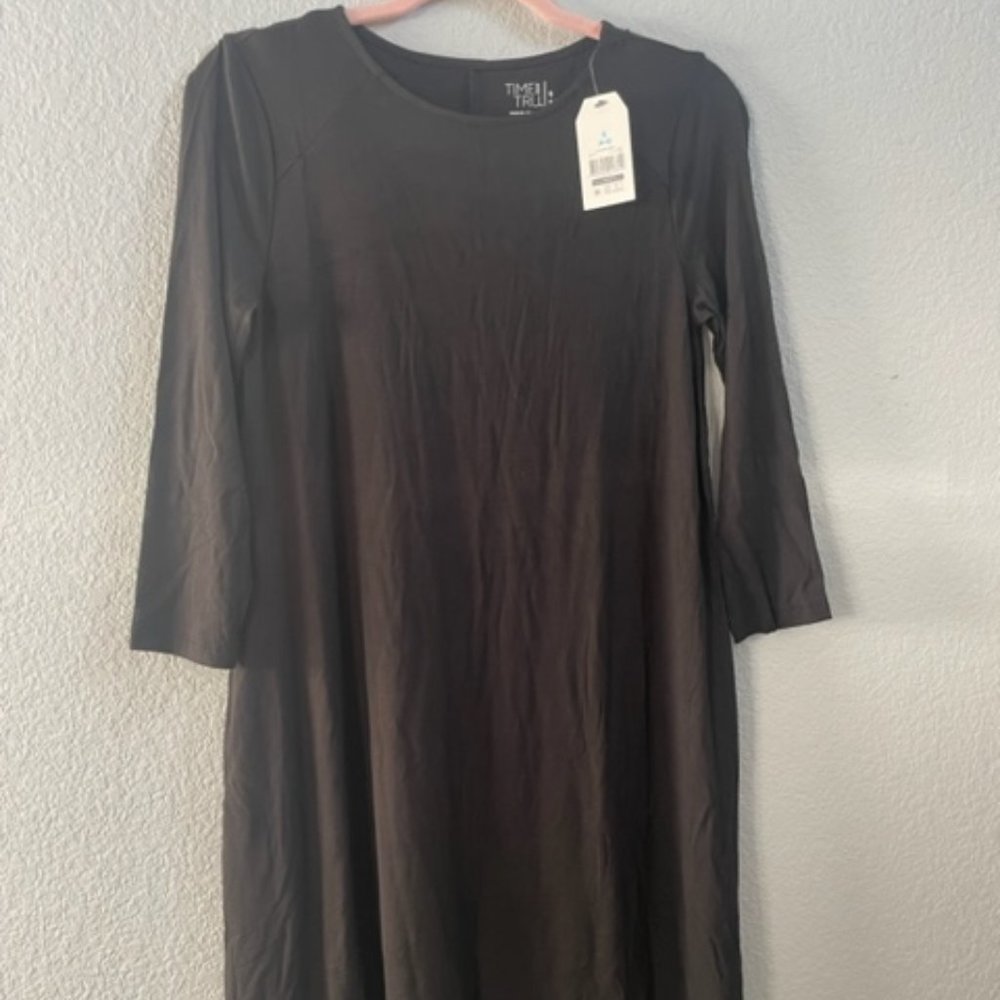 Time and Tru Black dress, small